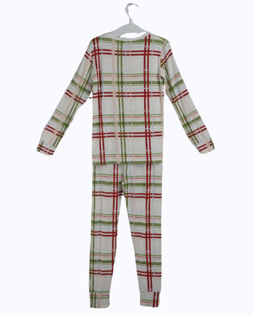 Plaid Bamboo Pajama Set