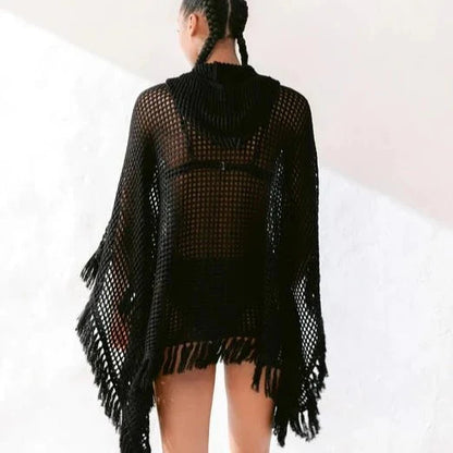 Playa Hoodie Poncho - Available in three colors