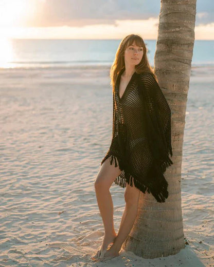 Playa Hoodie Poncho - Available in three colors