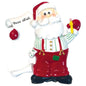 Santa's List Holiday Themed Ornament
