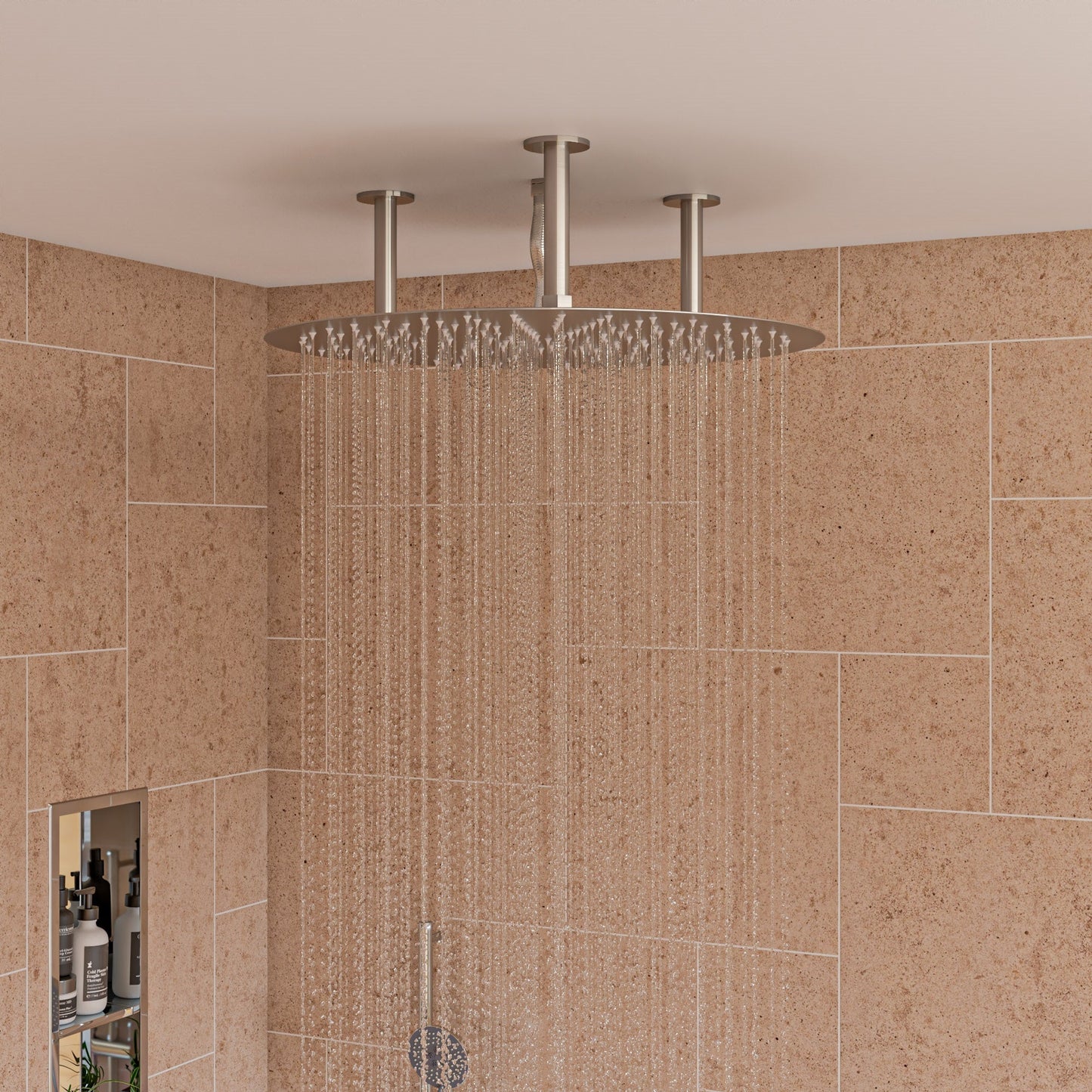 ALFI brand RAIN24R 24" Round Ultra Thin Rain Shower Head