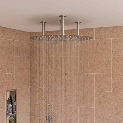 ALFI brand RAIN24R 24" Round Ultra Thin Rain Shower Head