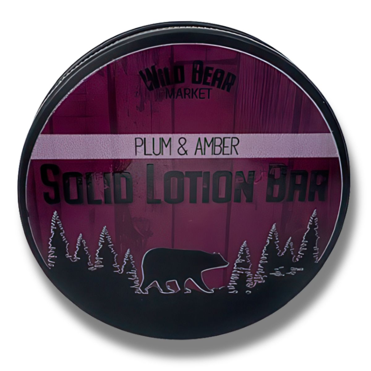 Plum & Amber Solid Lotion Bar
