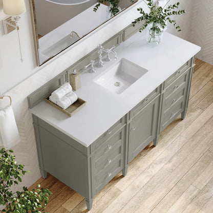 Brittany 60" Single Vanity Cabinet