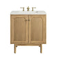 Laurent 30" Single Vanity Cabinet, Light Natural Oak