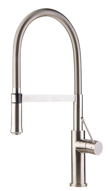 ALFI brand  AB2015 Brushed Gooseneck Single Hole Faucet