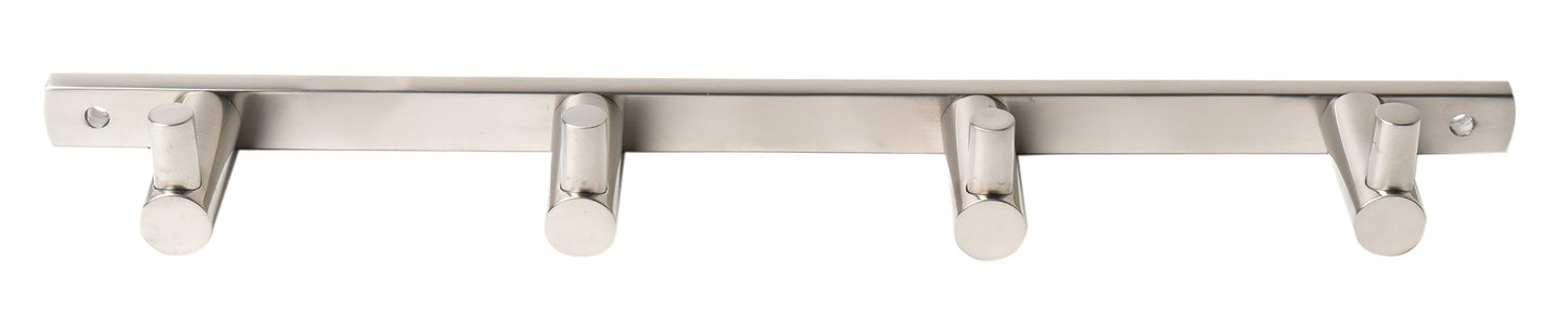 ALFI brand AB9528 Wall Mounted 4 Prong Robe / Towel Hook