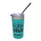 Vermont Green Mountains Stainless Steel 2oz Shooter - Aqua