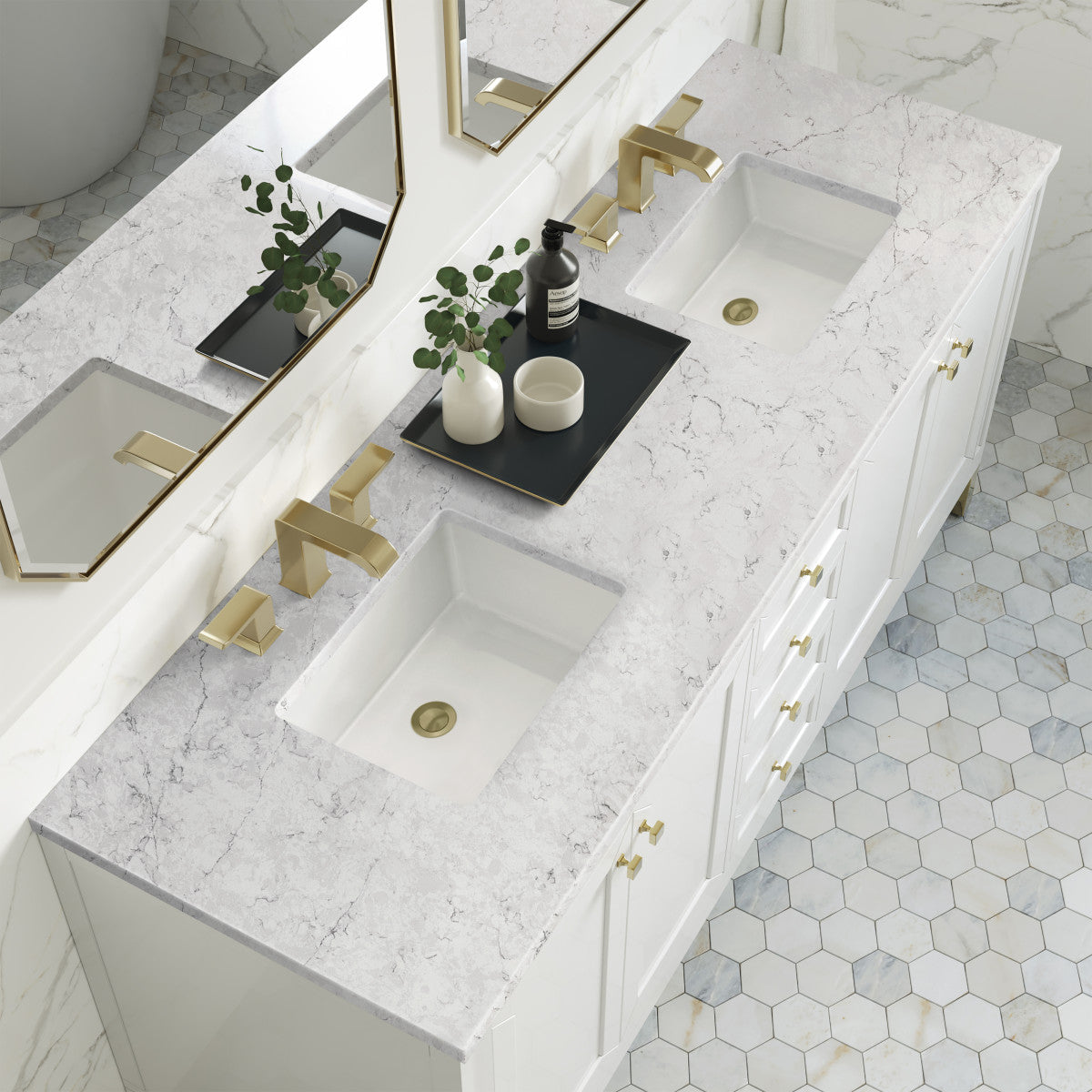 Chicago 72" Double Vanity Cabinet