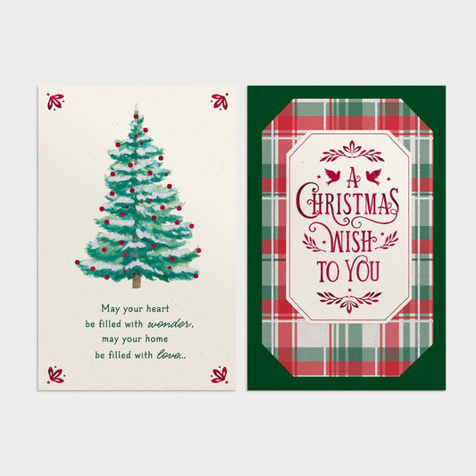 A Christmas Wish - 18 Assorted Christmas Boxed Cards and Envelopes