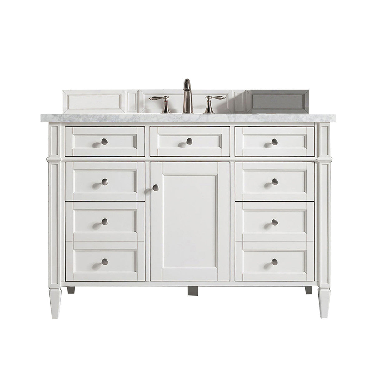 Brittany 48" Single Vanity in Bright White