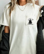 I Found This Humerus, Ghost, Halloween Pocket Tee Comfort Colors T-Shirt