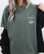 Too Old For This Sheet, Halloween Pocket Tee Comfort Colors T-Shirt