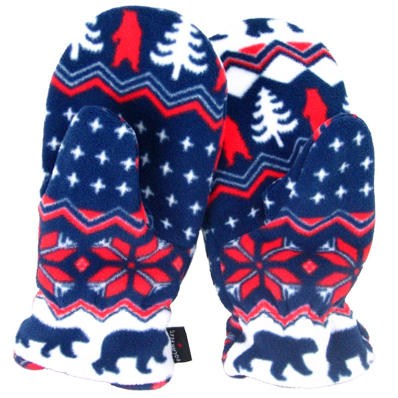 Polar Feet Fleece Mittens