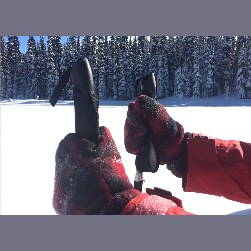 Polar Feet Fleece Mittens