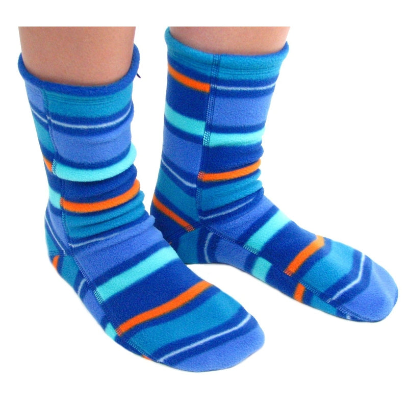 Polar Feet Fleece Socks - Jazz Stripes