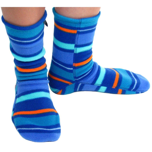 Polar Feet Fleece Socks - Jazz Stripes
