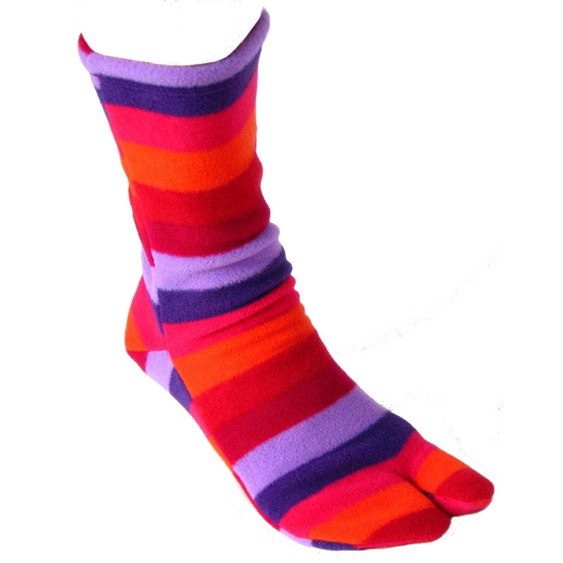 Polar Feet Fleece Tabi Socks - Jellybean