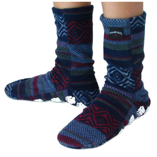 Kids' Nonskid Fleece Socks - Nordic