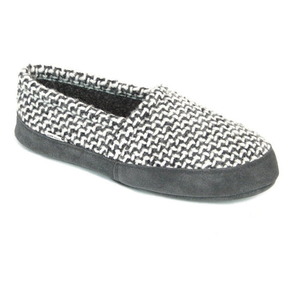 Polar Feet Men's Perfect Mocs Grey Wool