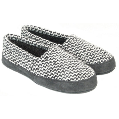 Polar Feet Men's Perfect Mocs Grey Wool