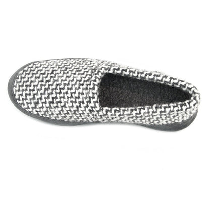 Polar Feet Men's Perfect Mocs Grey Wool