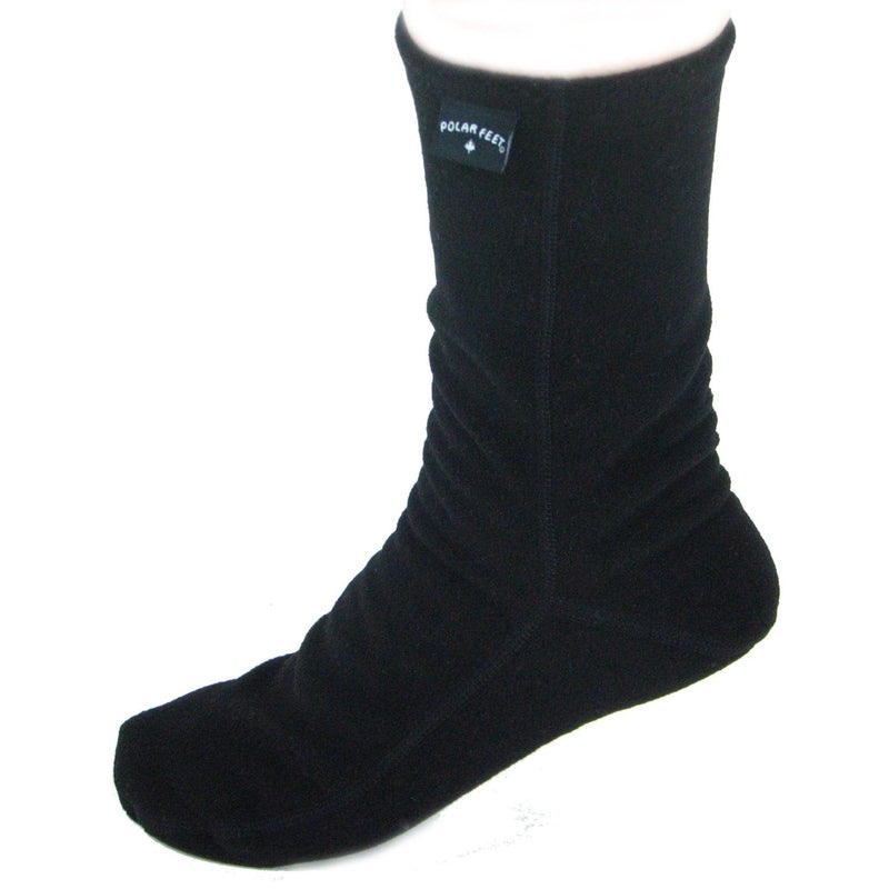 Polar Feet Fleece Socks - Black