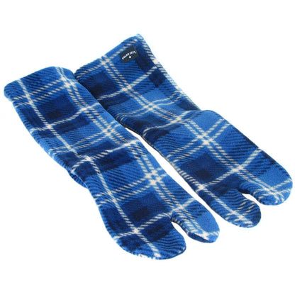 Polar Feet Fleece Tabi Socks - Flannel