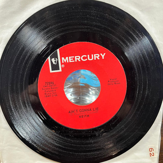 Ain't Gonna Lie / Our Love Started All Over Again (7" VINYL) | Very Good Plus Plus (VG++) Generic