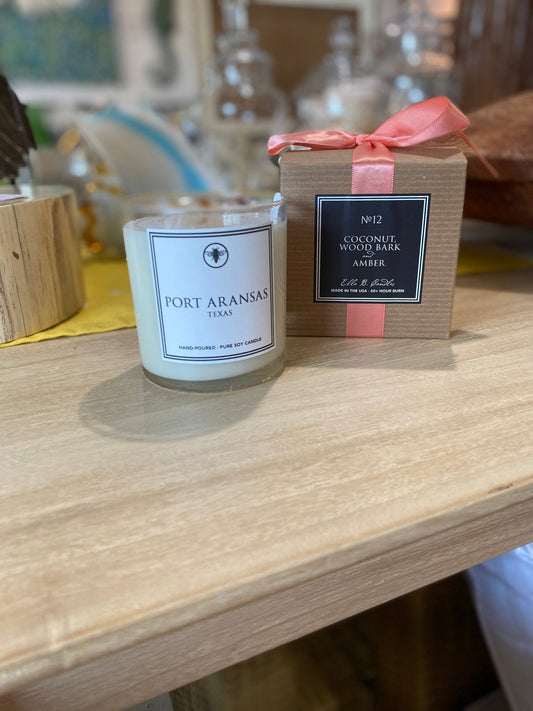 Port Aransas Texas Soy Candle