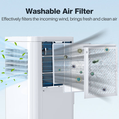 Portable Air Conditioner with Dehumidifier & Fan Modes A5407