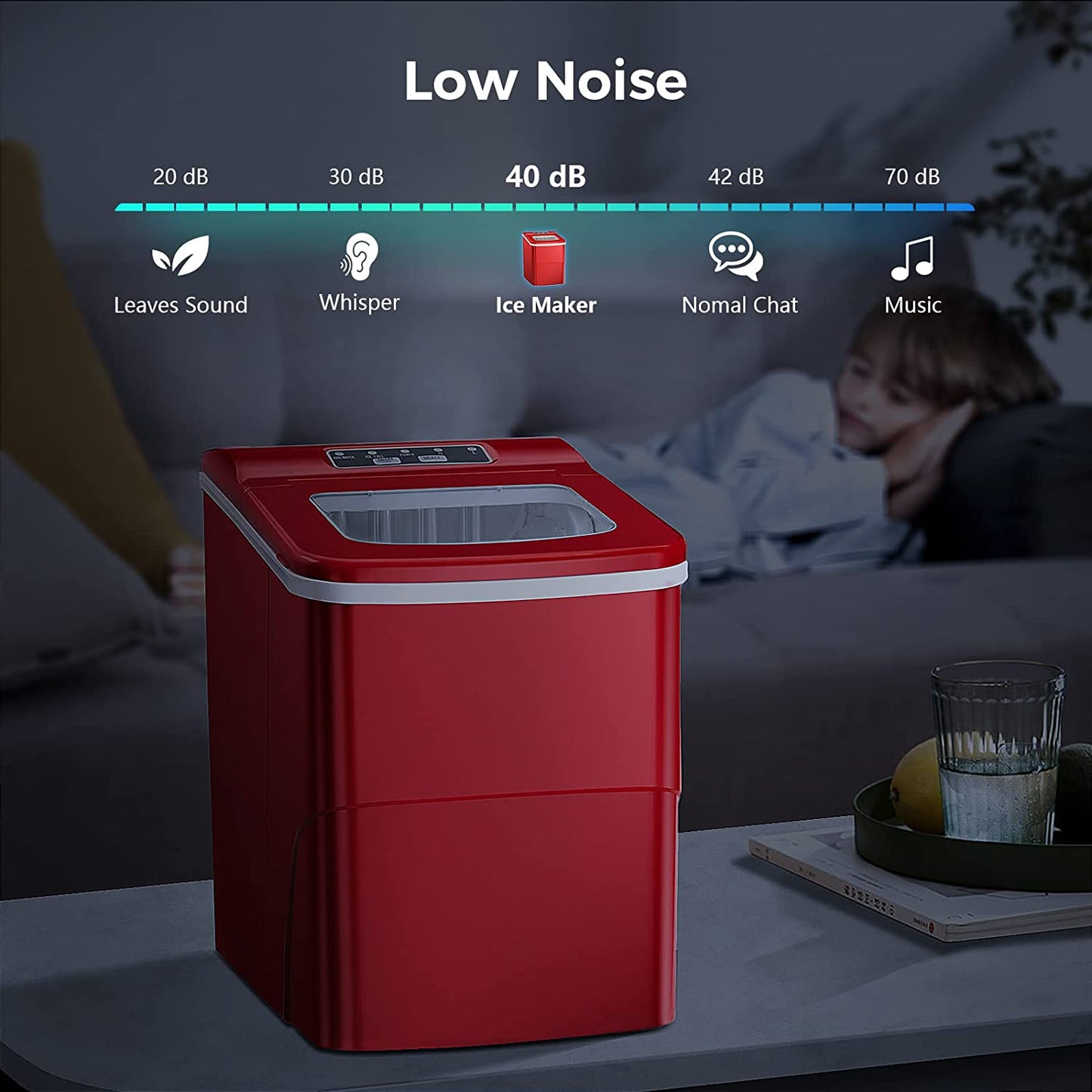 Portable Countertop Ice Maker Machine Z5876