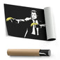 Pulp Fiction Banana Canvas – Funny Movie Wall Art