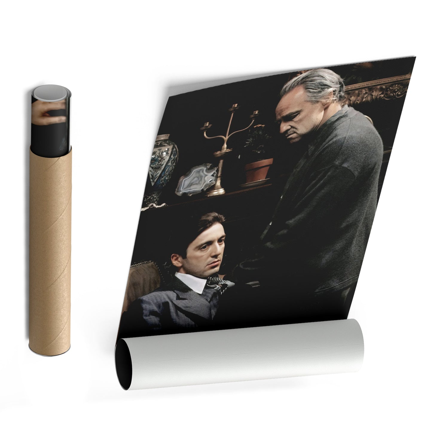 The Godfather Canvas – Don Corleone Wall Art for Home Decor