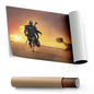 The Mandalorian Movie Poster Canvas Art - Star Wars Home Decor