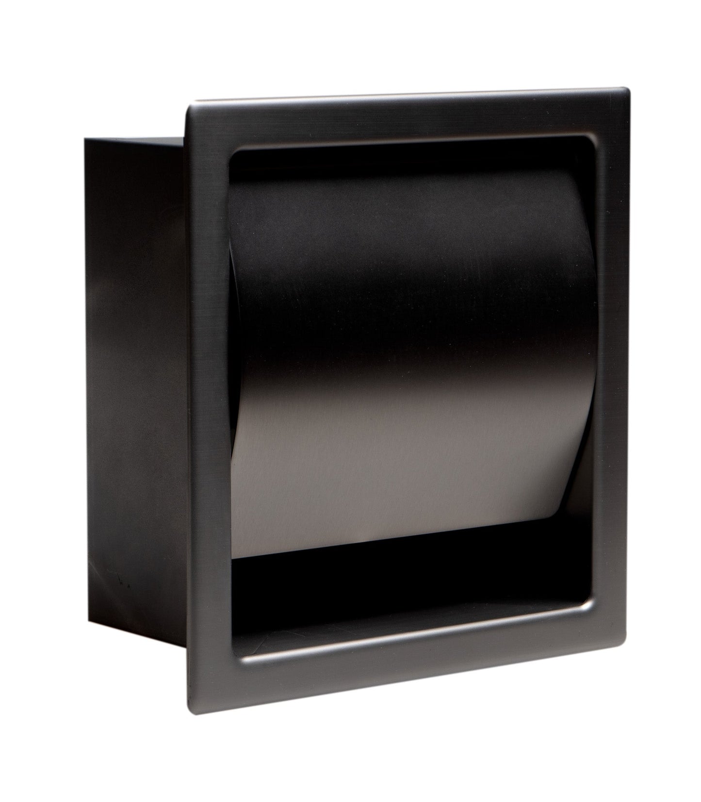 ALFI brand ABTPP77 Stainless Steel Recessed Toilet Paper Holder with Cover