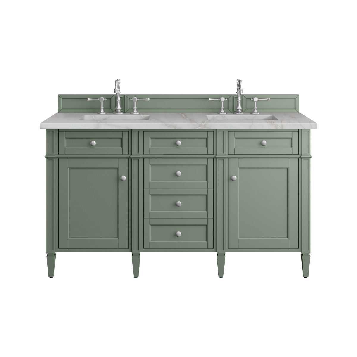 Brittany 60" Double Vanity Cabinet