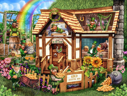 Leprechaun House 300 Piece Jigsaw Puzzle