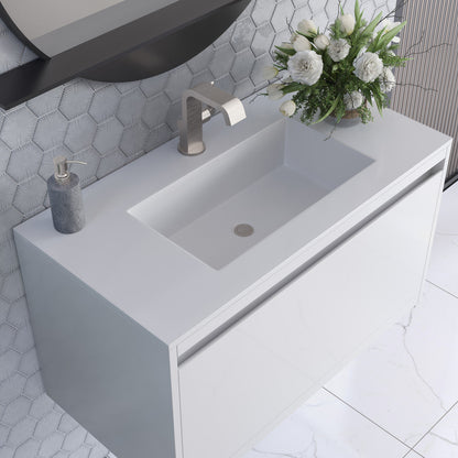 Mantova 35.4" Single Vanity Cabinet