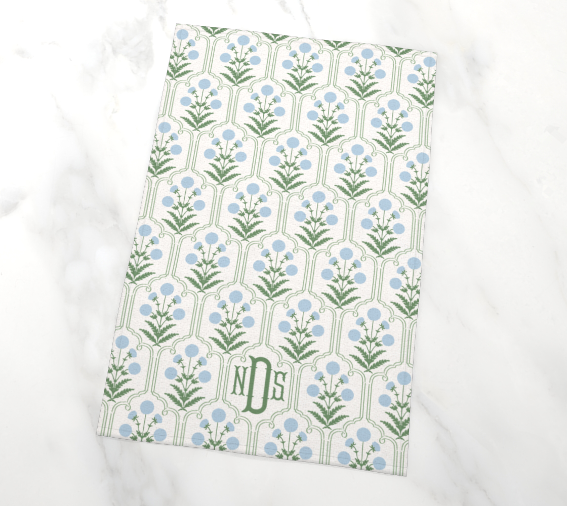 Monogrammed Kitchen Towels