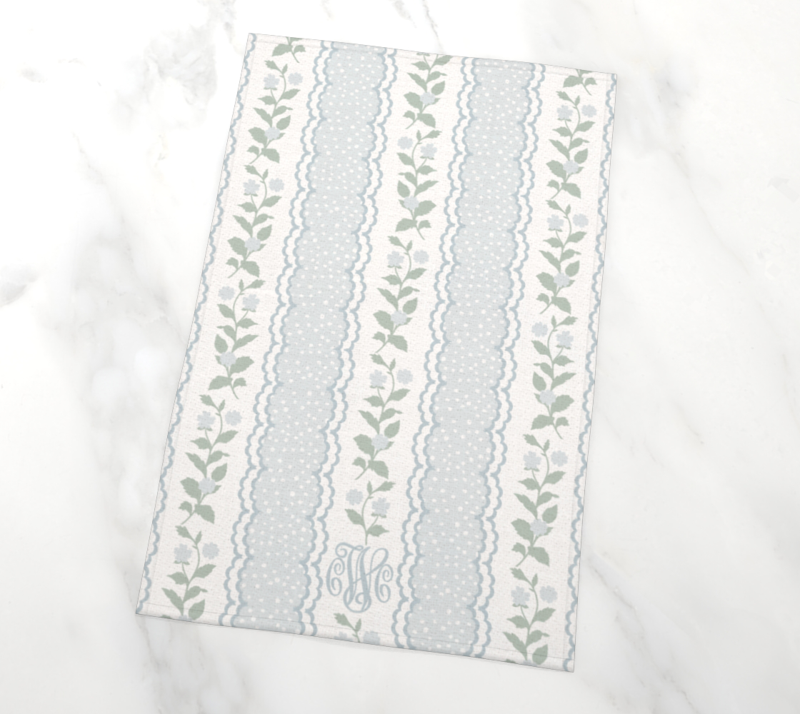 Chapple Chandler x Nicole Speake Monogrammed Kitchen Towels