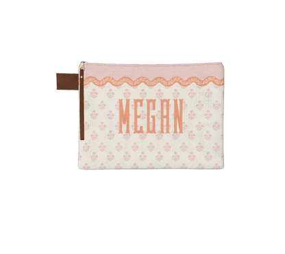 Wavy Floral Pouch