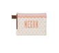 Wavy Floral Pouch
