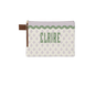Wavy Floral Pouch