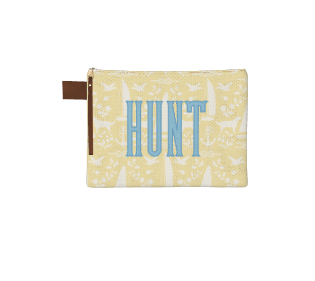 Sailboat Zipper Pouch