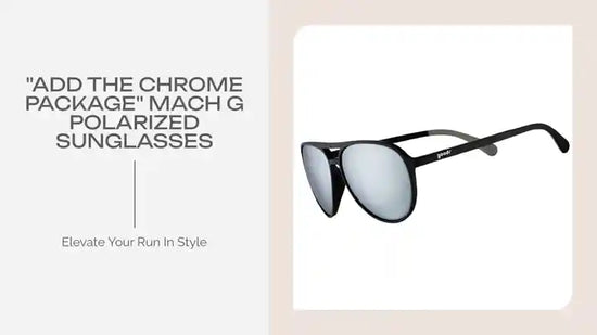 "Add The Chrome Package" MACH G Polarized Sunglasses by@Outfy