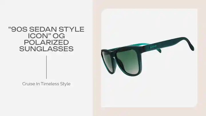"90s Sedan Style Icon&rdquo; OG Polarized Sunglasses by@Outfy