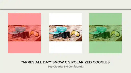 &quot;Apres All Day&rdquo; SNOW G&#039;s Polarized Goggles by@Outfy