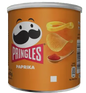 Pringles Paprika – Classic Paprika Flavored Potato Crisps 165g Can (France)