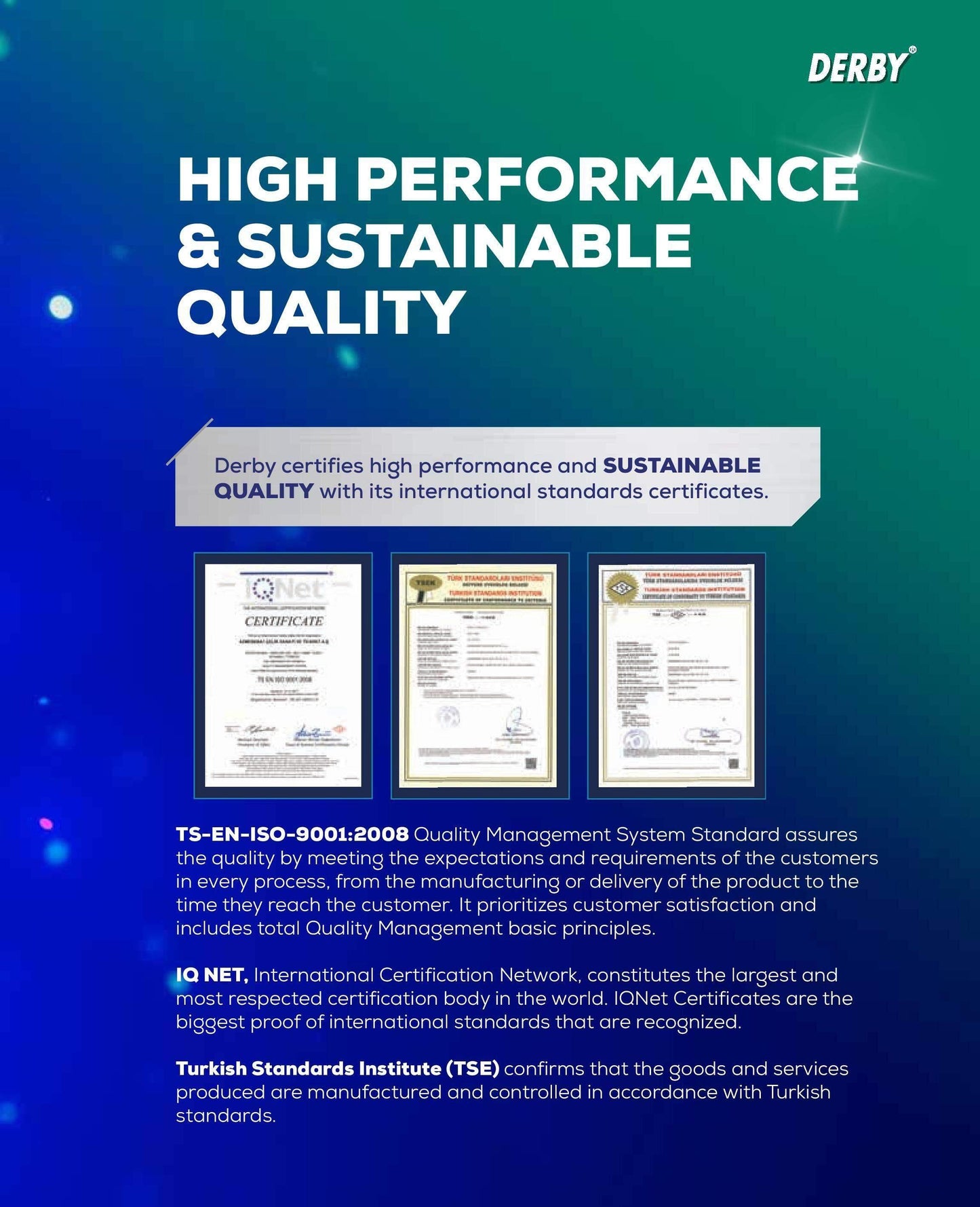 Derby Double Edge Razor Blades 100Ct